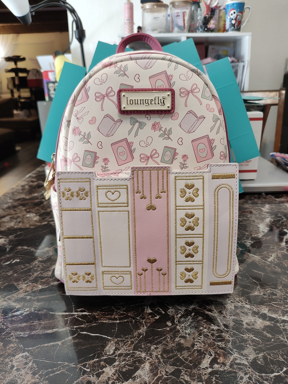 Loungefly BAM Exclusive Rom Com Mini Backpack